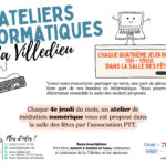 Ateliers numériques hebdomadaires à La Villedieu
