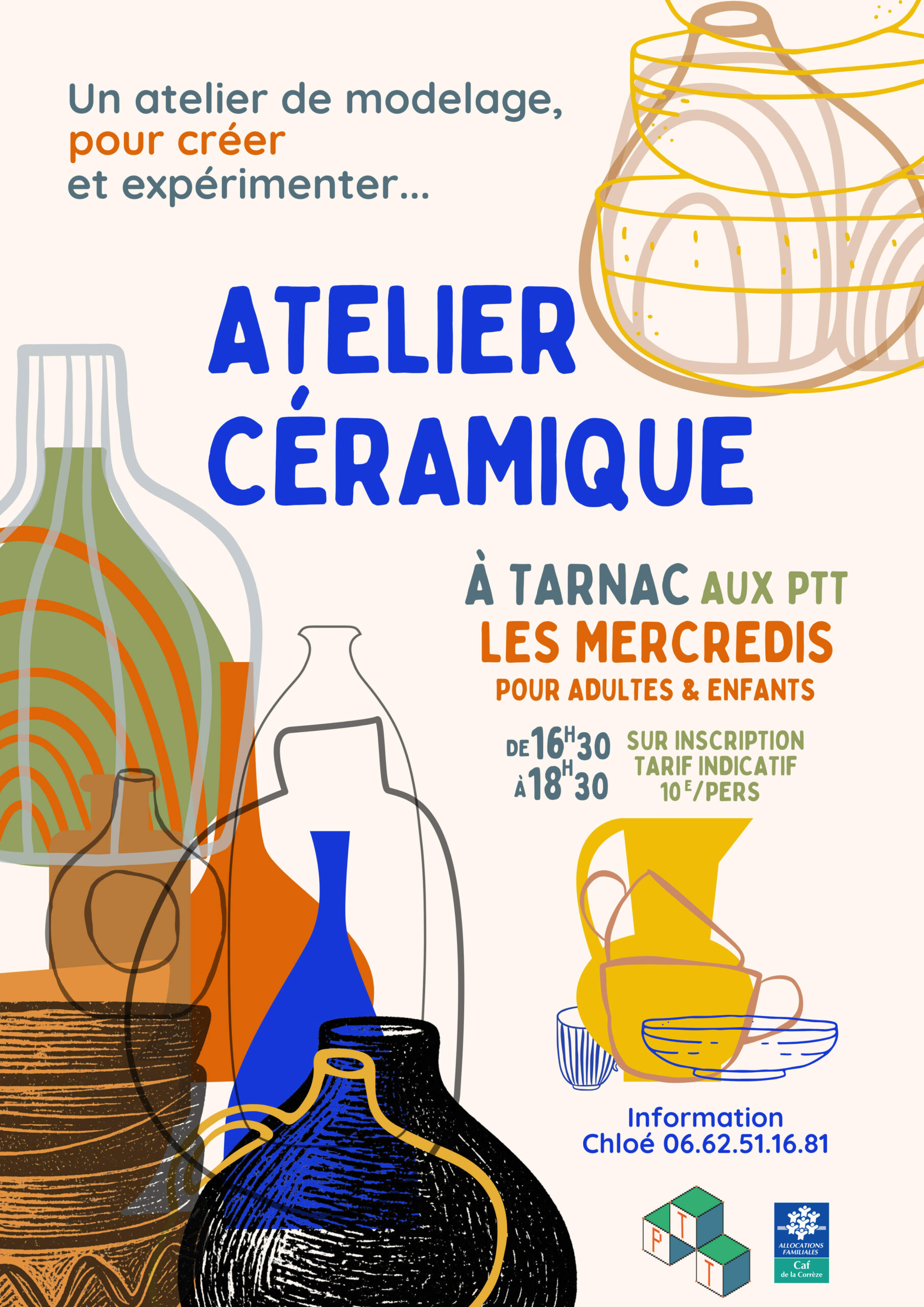 Atelier céramique - Enfants & Adultes
