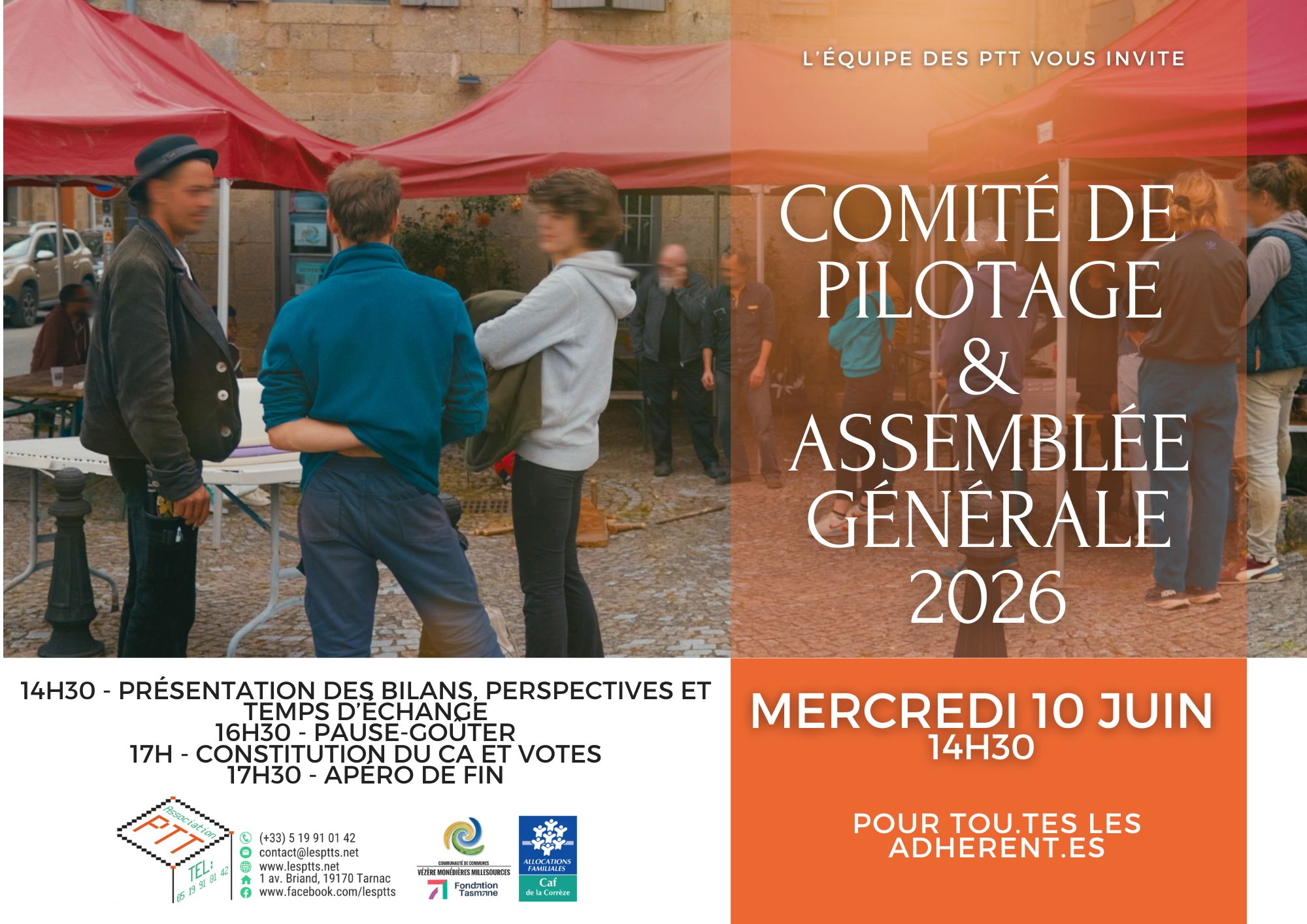 Comité de pilotage & Assemblée Générale 2026