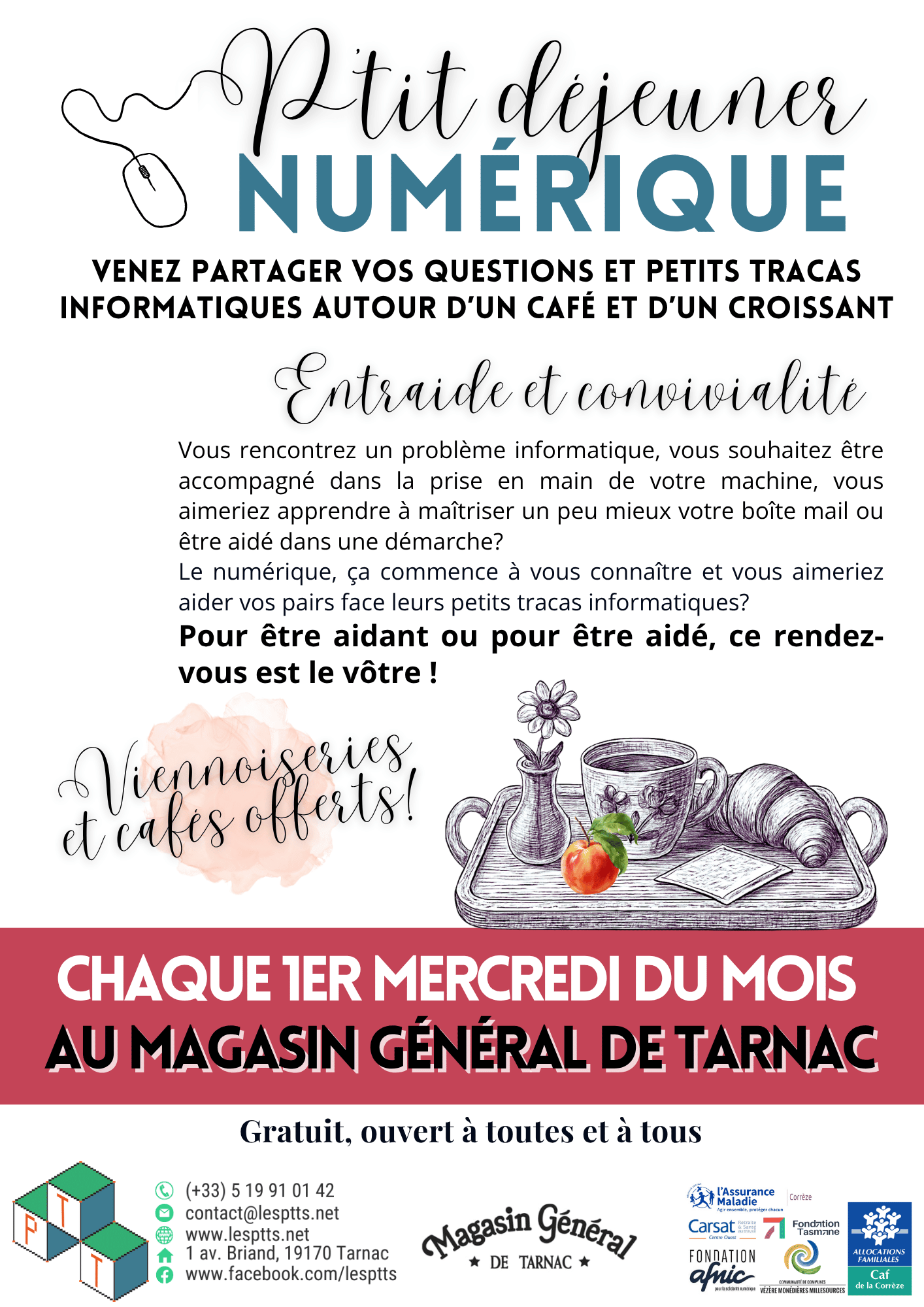 Petit déjeuner numérique au Magasin Général